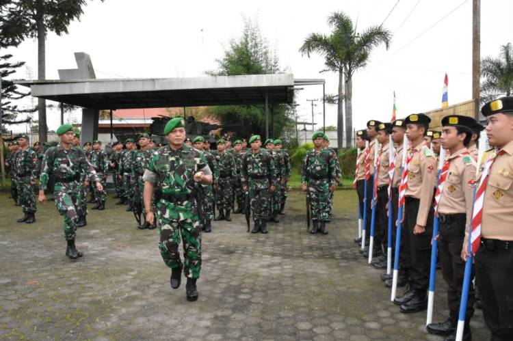 Pleton Beranting Yudha Wastu Pramuka Jaya Tradisi Korps Infanteri Warisi Nilai Kejuangan