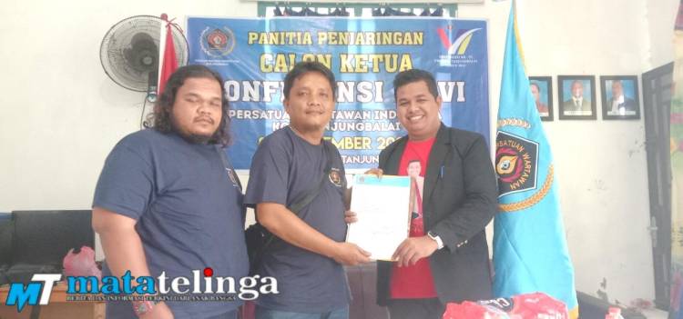 Saufi Simangunsong Kandidat Pertama Mendaftar Calon Ketua PWI Tanjungbalai
