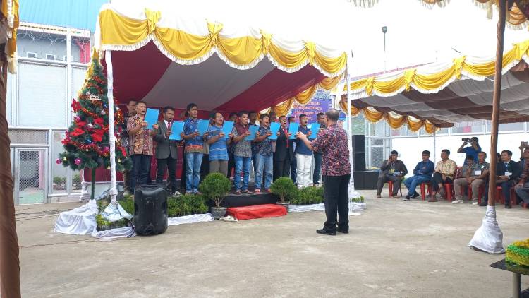 Rutan Kabanjahe Kemenkumham Sumut Rayakan Natal Bersama Warga Binaan
