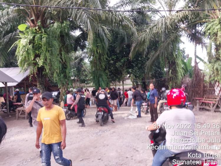 Tim Gabungan Polda Sumut Gerebek Kampung Narkoba di Pinggiran Kota Binjai