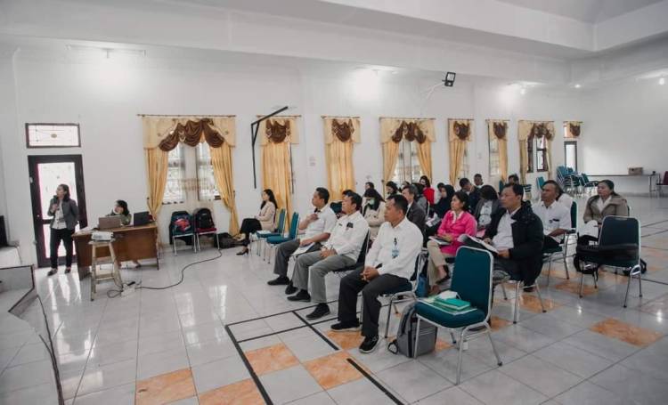 Bupati Humbahas Buka Sosialisasi Evaluasi Penyelenggaraan Statistik Sektoral
