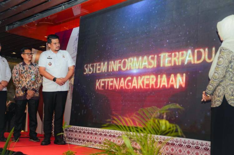Permudah Pencari Kerja & Pemberi Kerja, Bobby Nasution Luncurkan Aplikasi SIDUTA