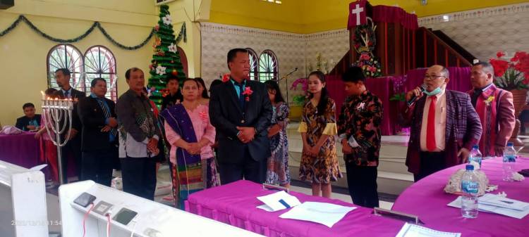 SMAN I Bosar Maligas  Gelar Perayaan Natal