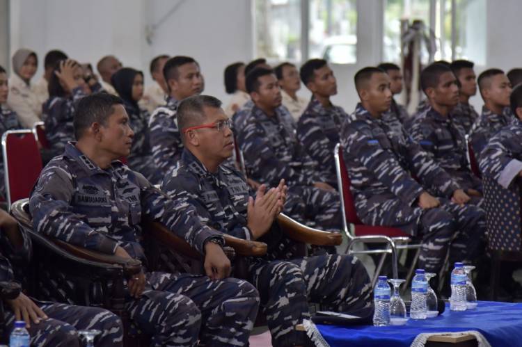 Komandan Lantamal IX Hadiri Exit Briefing Kepala Staf Angkatan Laut