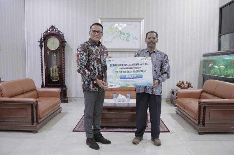 Tutup Tahun 2022, PTPN2 Bayarkan SHT Rp.231,8 Milyar kepada Pensiunan