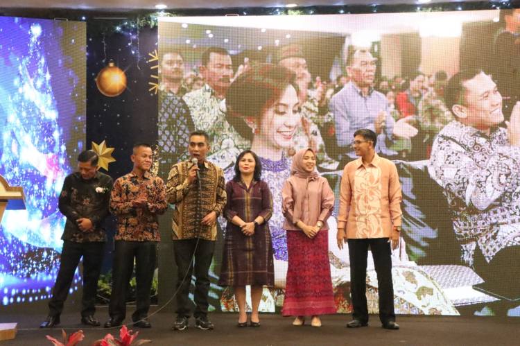 Wakil Bupati Karo Hadiri Perayaan Natal Keluarga Besar Polres Tanah Karo
