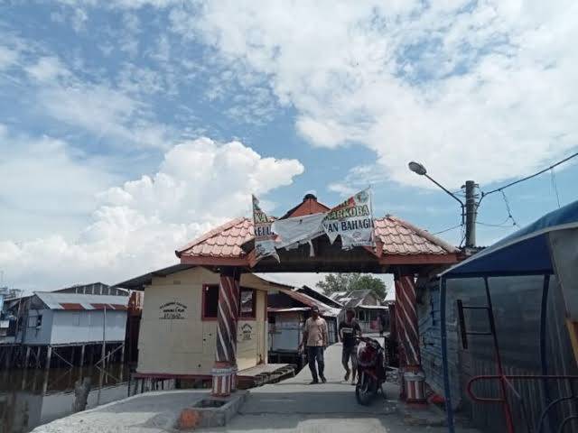 OTK Hancurkan Posko Narkoba Kampung Kolam Belawan