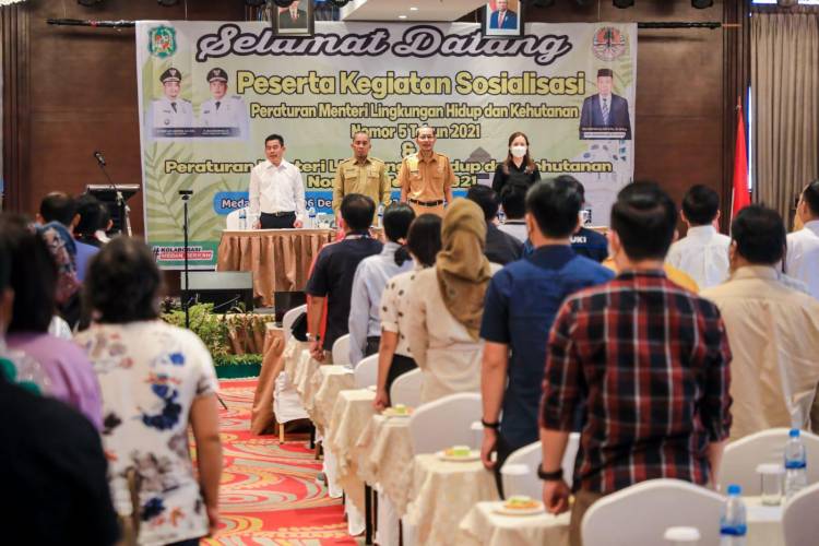 Pemko Medan Kenalkan Aplikasi Peduli dan Sosialisasikan Permen LHK
