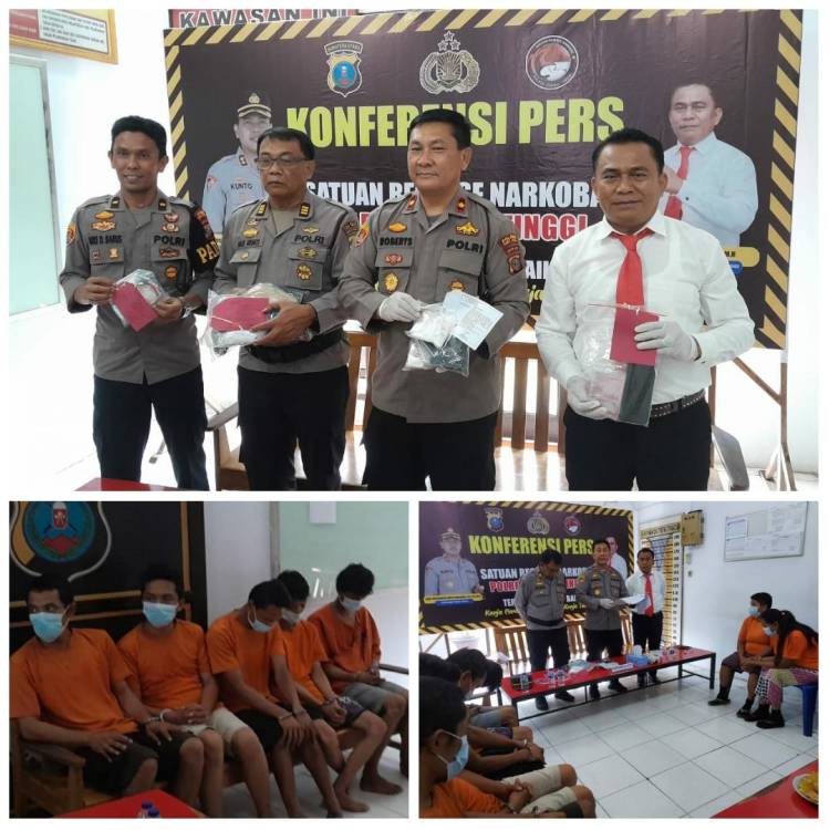 253,26 Gram Sabu Antarkan 3 Pria Dan 2 Wanita Ke Penjara
