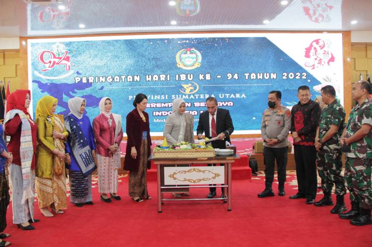 Puncak Peringatan Hari Ibu ke-94 Tingkat Sumut, Edy Rahmayadi : Peran Ibu  Sangat Luar Biasa