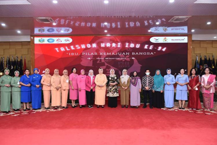 Nawal Lubis Hadiri & Buka Talkshow Hari Ibu Ke-94 dan Soroti Tiga Poin Pentingnya