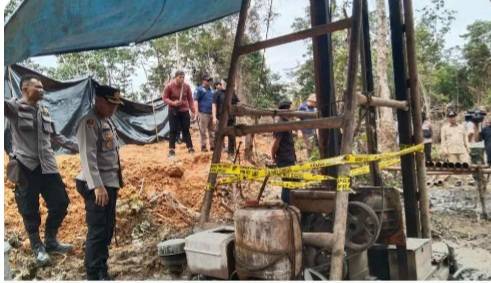 Sinergitas Forkompimda Kabupaten Muba Penegakan Hukum Terhadap Aktifitas Ilegal Drilling