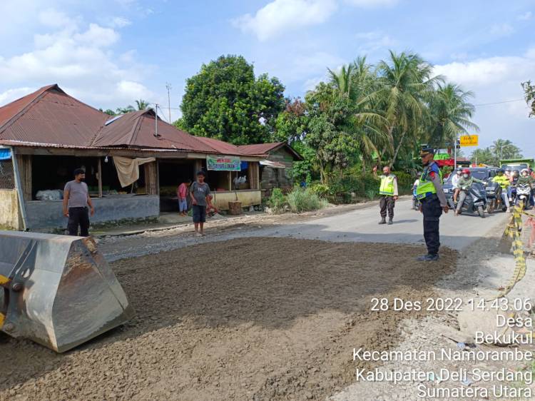 Akhirnya..., Ada Yang Peduli dengan Kondisi Jl. Jamin Ginting, Warga :  Terima kasih PT Keykey