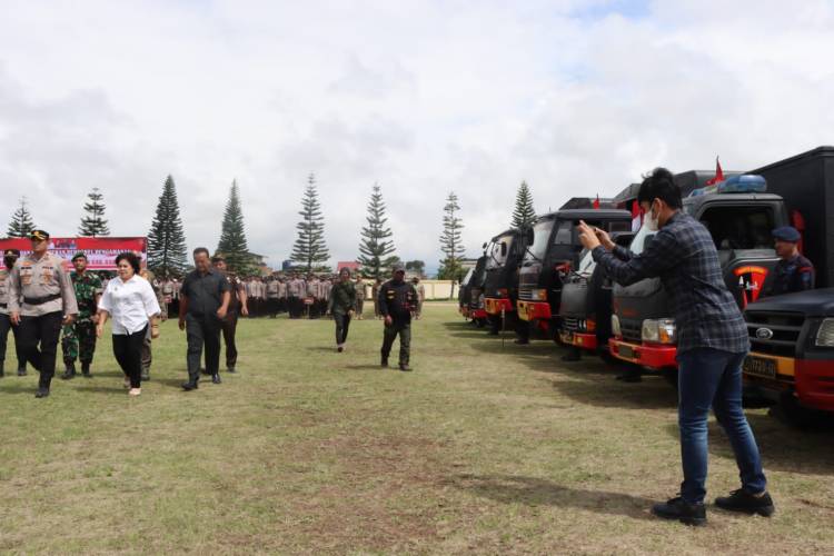 Kodim 0205/TK Siap Bantu Polres Tanah Karo Amankan Pilkades