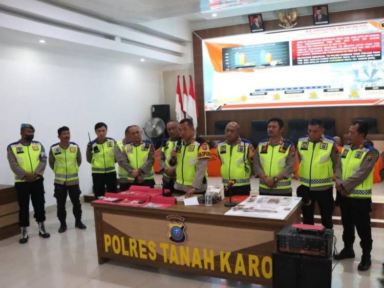 Selama Kepemimpinan Kapolres AKBP Ronny Nicolas Sidabutar, Kasus Narkoba Turun Drastis