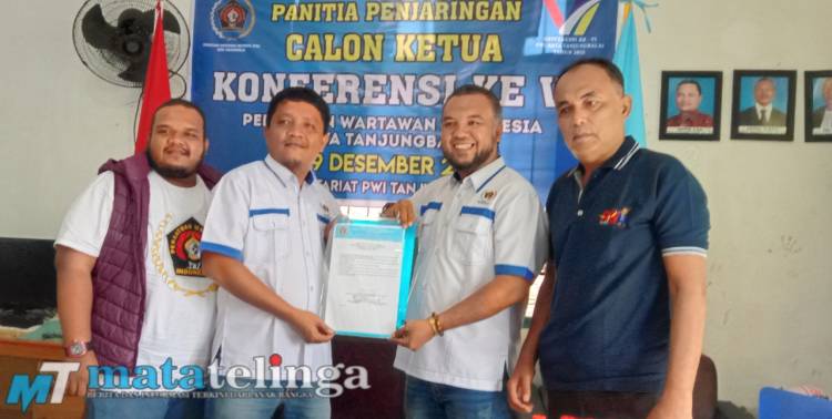 Sah ..! Ridwan Marpaung Maju Jadi Calon Ketua PWI Tanjungbalai