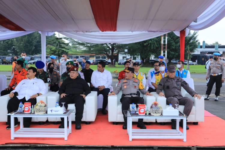 Gelar Pasukan Ops Lilin Toba 2022, Kapolda Sumut Jamin Keamanan