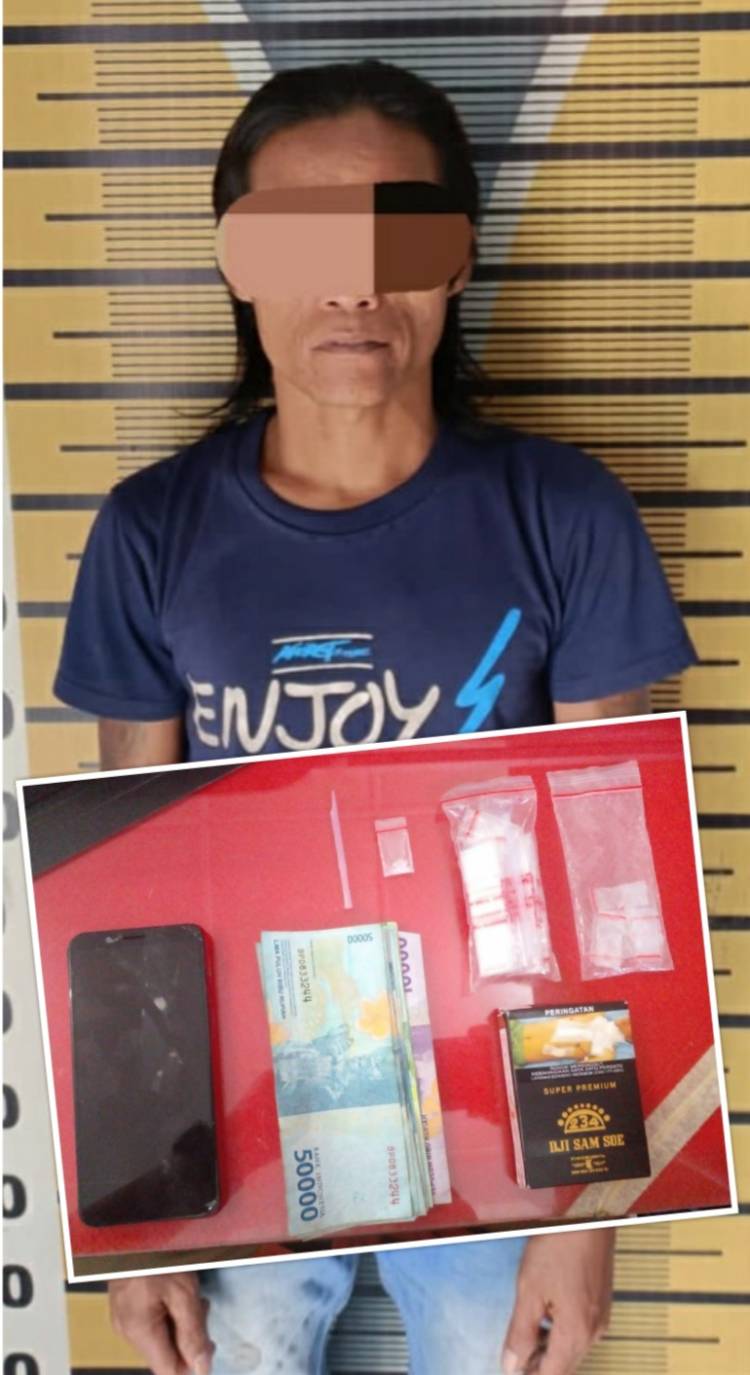 Pai Simpan Sabu Dalam Kotak Rokok