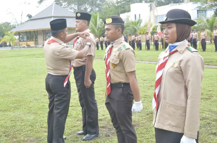 Kasdam Buka Perkemahan Pramuka SWK Terpusat Kodam I/BB di Cadika Deliserdang