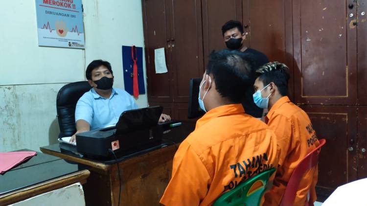 Polsek Medan Baru Ringkus Dua Spesialis Curanmor
