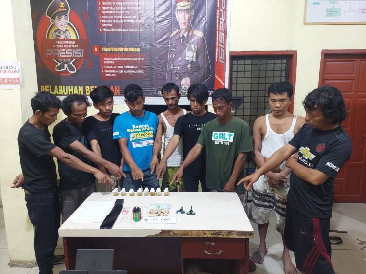 GKN Dikampung Kolam Belawan, Bandar dan Pemakai Ditangkap