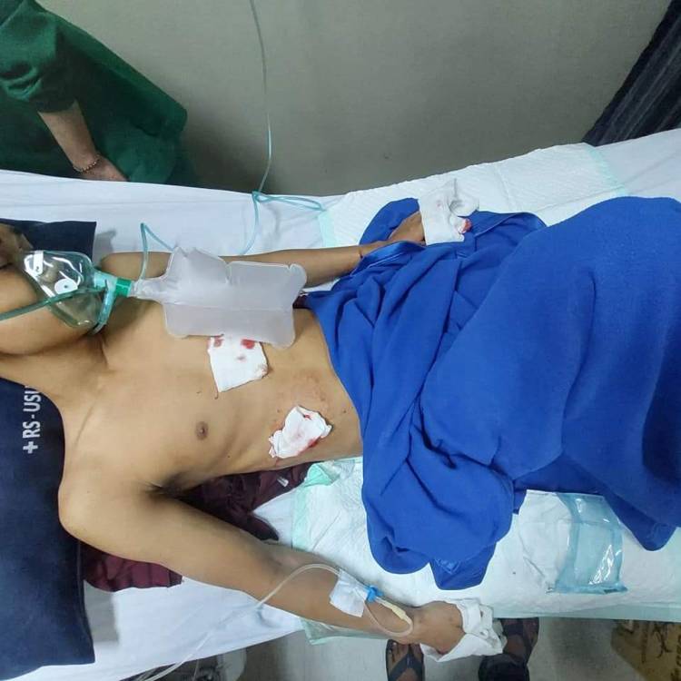 Sadis!!! Pemotor di Medan Sekarat Diduga Ditikami Begal