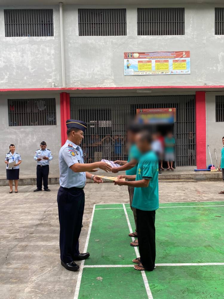 79 Warga Binaaan Lapas Kelas IIA Pancur Batu Peroleh Remisi