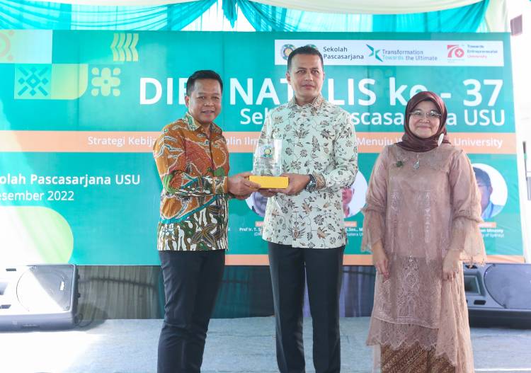 Ijeck Harap Sekolah Pascasarjana USU  Terus Berinovasi Cetak SDM Unggul