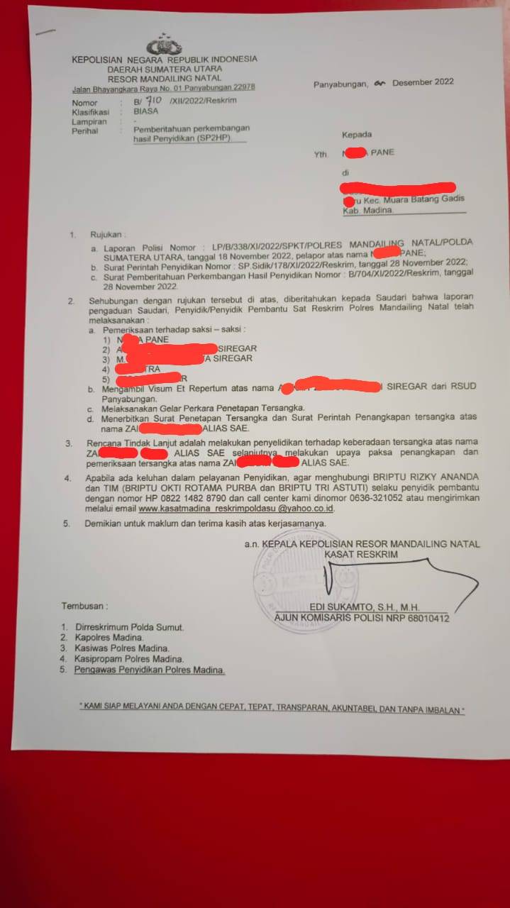 Pelaku Pelecehan Seksual Tak Ditangkap, Badko HMI Sumut Minta Kapolda Evaluasi Kinerja Kapolres Mandailing Natal