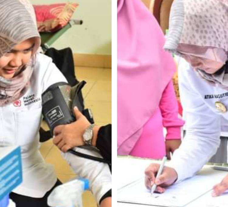 PMI Madina Gelar Kegiatan Donor Darah dan Penandatanganan Mou dengan STAIN Madina