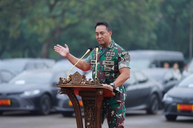Jenderal TNI Andika Perkasa Distribusikan 388 Kendaraan Dinas