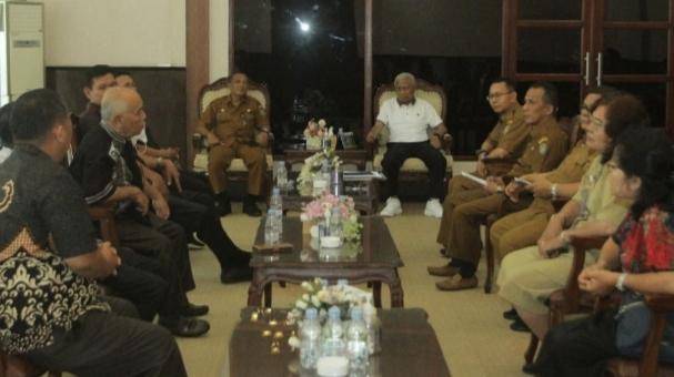 Panitia Okumene Dan Bamag Beraudensi Dengan Bupati Asahan
