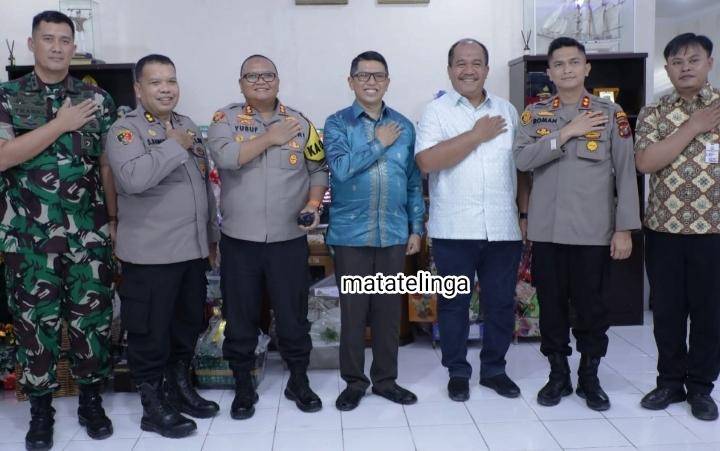 Forkompida Asahan Hadiri Open House Danlanal TBA