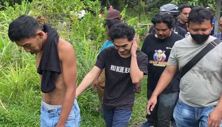 5 Pengguna Narkoba Diciduk di Pinggiran Sungai Pamah