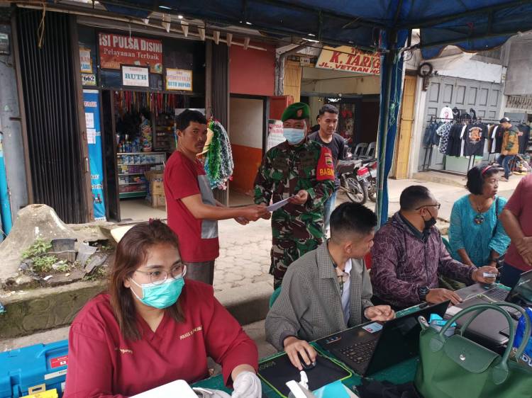 Kodim 0205/TK Kembali Gelar Vaksinasi Booster Untuk Meningkatkan Imun Tubuh Menjelang Nataru