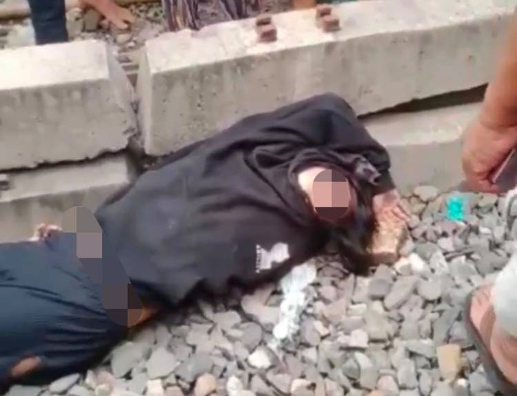 Wanita Asal Kisaran Tewas Disambar Kereta Api di Medan