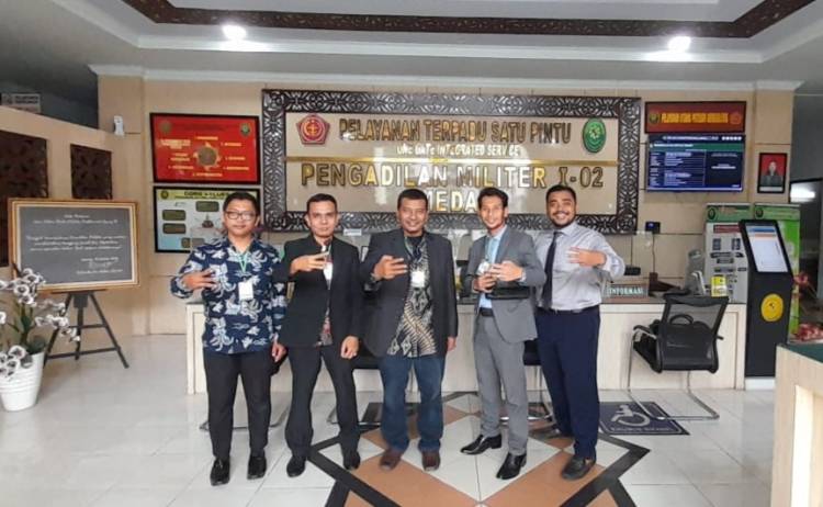 Kantor Hukum EPZA Minta Hakim PM 1-02 Medan Putuskan PDTH Kepada Terdakwa Letda Mar Chandra
