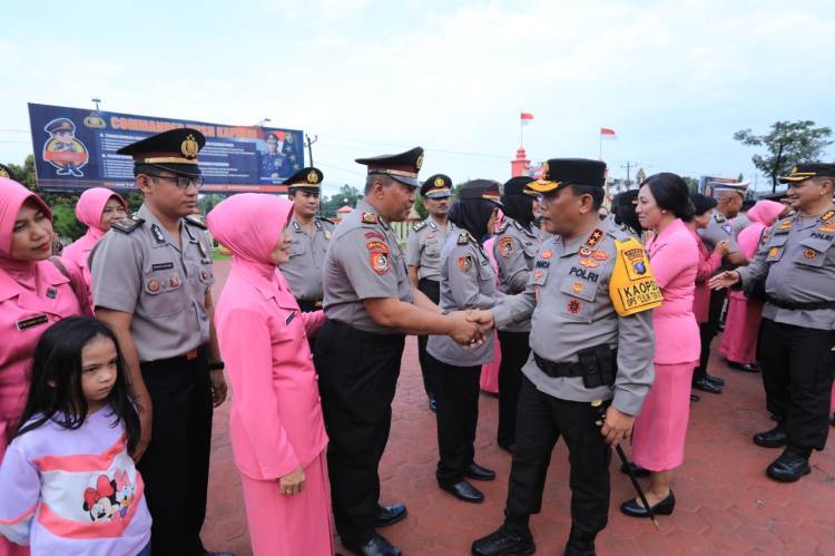 Polda Sumut menggelar Upacara Korps Raport Menjelang Akhir Pergantian Tahun