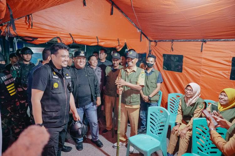 Tinjau Posko Antisipasi Geng Motor & Tawuran, Kita Wujudkan Medan Kondusif