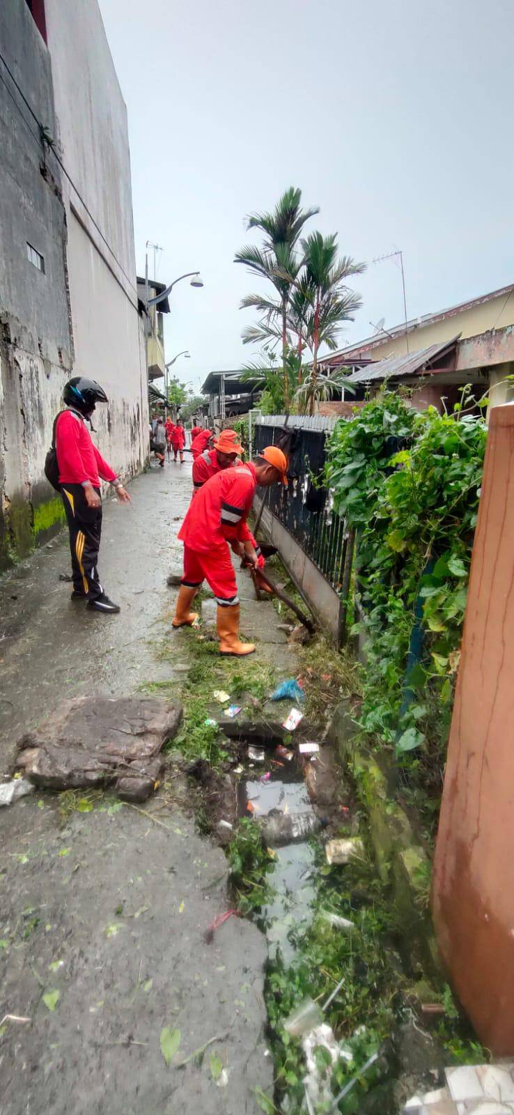 Wujudkan Program Prioritas Wali Kota Medan, Kec. Medan Perjuangan Gelar Gotong Royong Massal