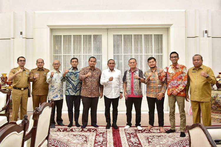 Edy Rahmayadi Terima Kunjungan Executive General Manager PT. Pertamina, ini Permintaannya