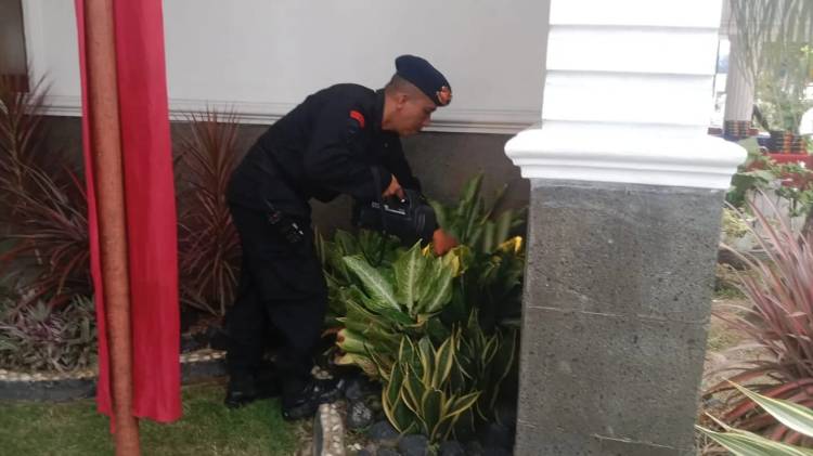 Jelang Malam Natal, Jibom Gegana Sumut Sterilisasi Gereja Prioritas