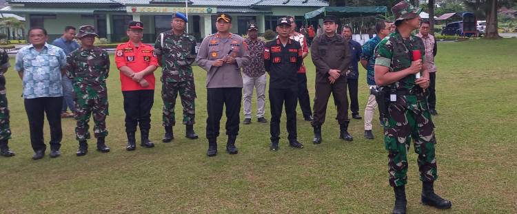 Apel Kesiapsiagaan Bencana, Dandim 0205/TK Letkol Inf Benny Angga : Kita Tetap Waspada