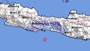 Titik Guncangan Gempa di Jawa Tengah