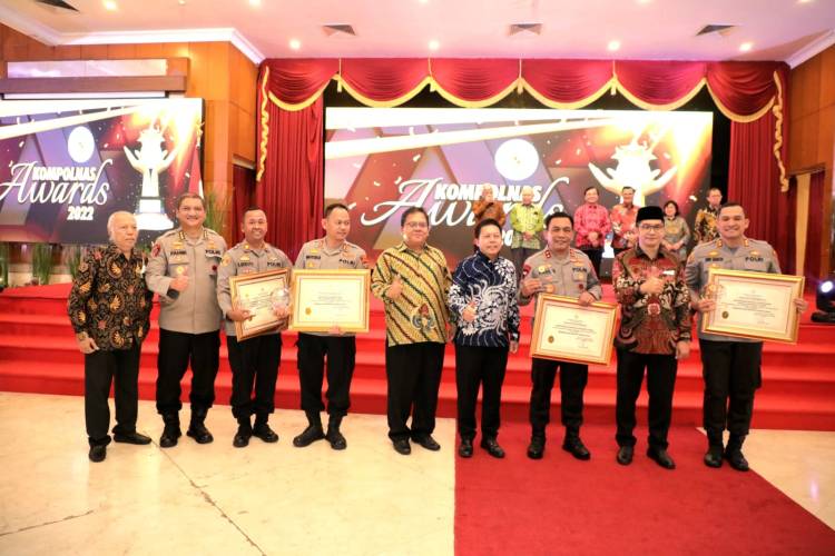 Polda Sumut dan 2 Polres Jajarannya Raih Kompolnas Award 2022