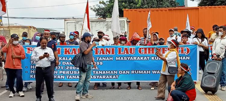 Warga Pancurbatu Minta Polda Sumut Tangkap Mafia Tanah