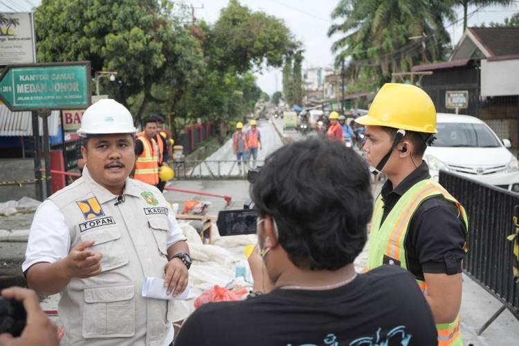 Bobby Nasution Berpacu Benahi Infrastruktur Kota Medan