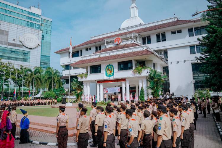 Upacara Hari Pramuka Ke-61, Bobby Nasution: Pramuka Sejati Siap Menolong Siapa pun Yang Butuh Bantuan