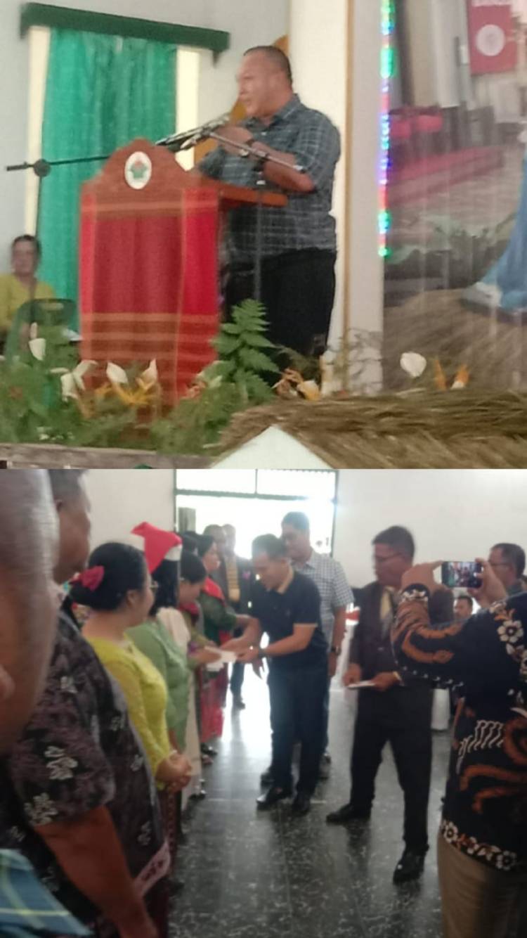 Keluarga Besar PTPN IV Tinjowan Group Rayakan Natal Dengan Penuh Suka Cita