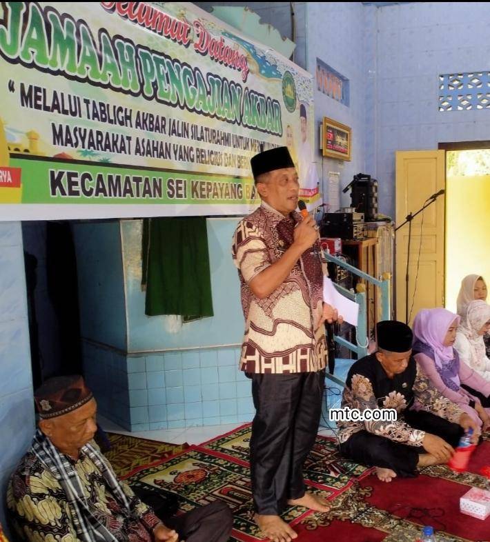 Kecamatan Sei Kepayang Barat Menggelar Pengajian Akbar